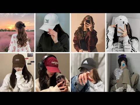 Stylish hidden face girl dp| cute hidden face girl profile pic 2024 | whatsapp dp 🦋