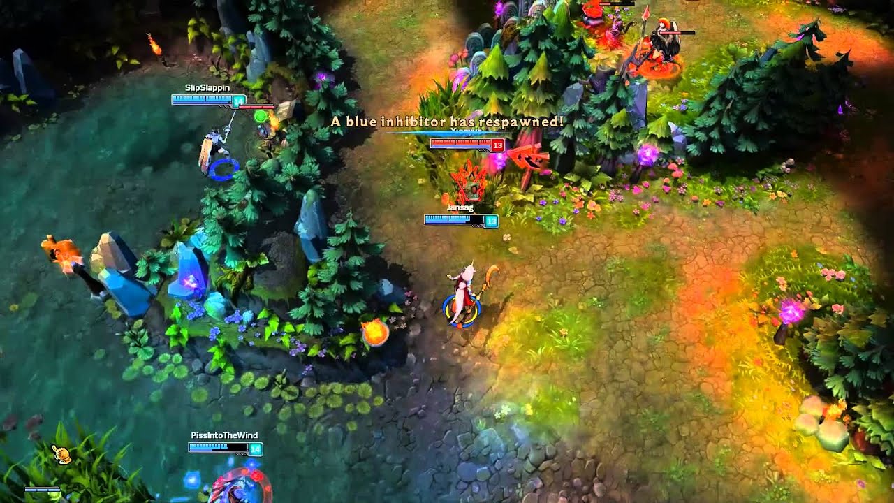 Liên Minh Huyền Thoại: Chiến thuật 4 tướng đi rừng :)) test nè anh em