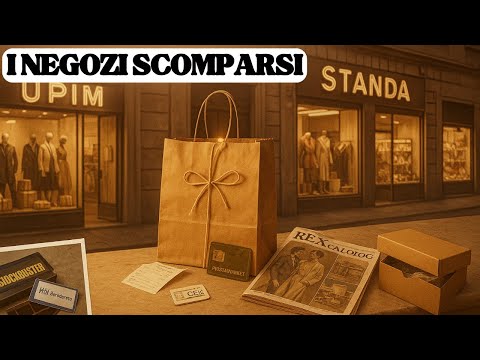 10 Grandi Negozi del Passato che Oggi Sono Scomparsi