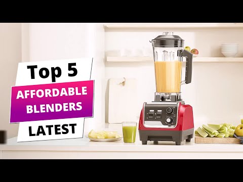 H-Duka Blender, Countertop Blenders for Kitchen with 64oz Pitcher, Powerful 25000 PRM Blender for Smoothies, Ice Crushing, Frozen Fruits, Milkshakes, Pulse Function, Self-Cleaning (Silver Black) video review thumbnail