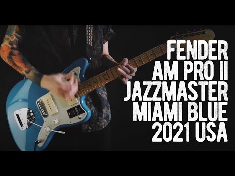 Fender American Professional ll Jazzmaster Miami Blue 2021 USA