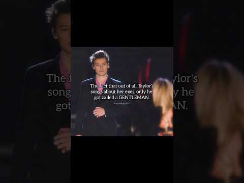 He's a GENTLEMAN #harrystyles #taylorswift