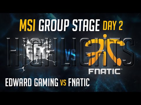 EDG vs FNC HIGHLIGHTS - MSI 2015 LoL Mid Season Invitational 2015 - Edward Gaming vs Fnatic