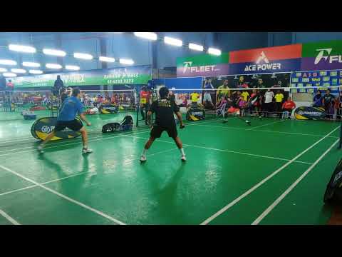 Badminton SF 12th Rawang Open Men's Double Open - Eizlan Shah / Jinn Hwa Vs Mervin / Firdaus Azman