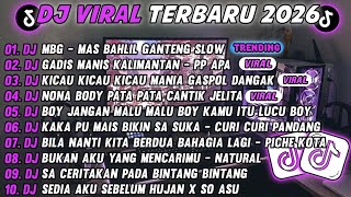 Download lagu DJ TIKTOK TERBARU 2026-🎵DJ MBG MAS BAHLIL GANTENG 🎵DJ GADIS KALIMANTAN P P APA FULL ALBUM mp3