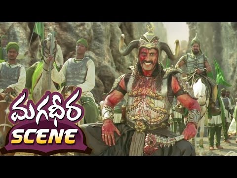 Ram Charan 100 Soldier Fight in Magadheera