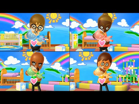 Wii Party Series Minigames - Skip Vs Emma Vs Matt Vs Steph (Master Difficulty)