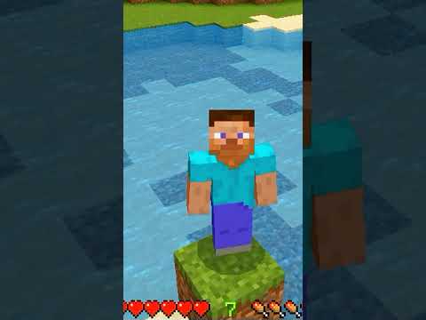 Minecraft, But If I Touch Sand, The Video Ends!😱#minecraft #minecraftshorts #minecraftchallenge