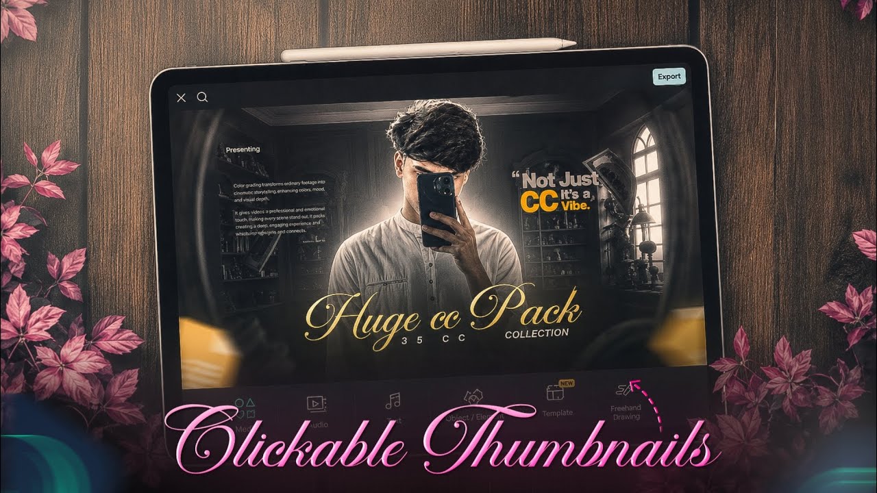 Thumbnail: Make High CTR YouTube Thumbnails with AI &amp; Alight Motion🔥
