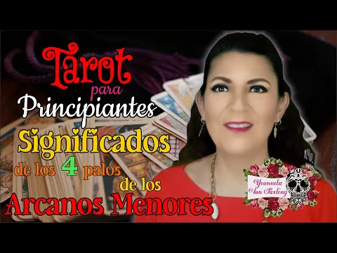 SIGNIFICADOS Y PALABRAS CLAVE DE LOS CUATRO PALOS DE LOS ARCANOS MENORES #CursoDeTarot