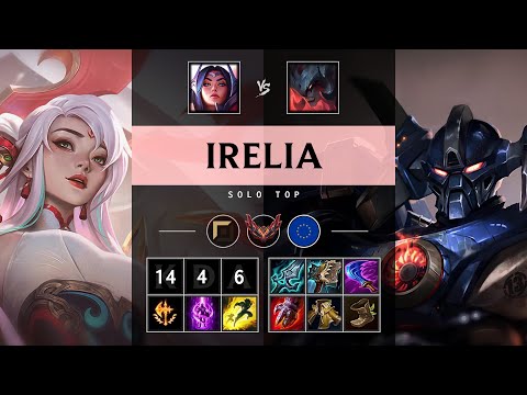 Irelia Top vs Aatrox: Unstoppable - EUW Grandmaster Patch 14.23