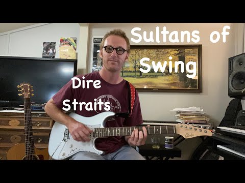 Sultans Of Swing - Dire Straits Guitar Lesson - Rhythm and Lead Fingerstyle