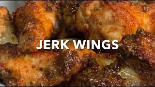AIR FRYER JERK WINGS