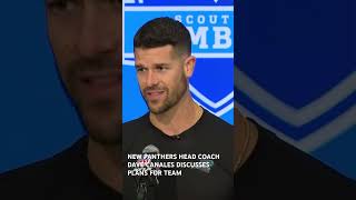 #NFL #Combine: #carolinapanthers  HC #DaveCanales discusses his focus for the team #wcnc #shorts