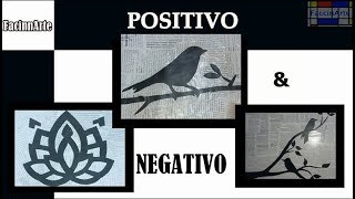 Recorte e Colagem com Revistas - Positivo e Negativo - Silhuetas -Aulas de artes, Artes Visuais