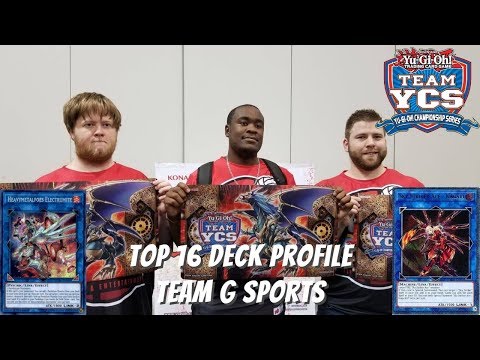 Yugioh Team YCS Atlanta Top 16 Deck Profile - Team G Sports