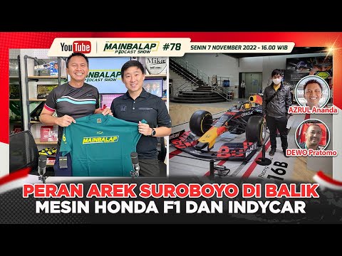 Peran Arek Suroboyo di Balik Mesin Honda F1 dan Indy Car