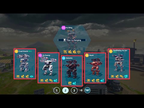 War Robots: This is how FFA is | Hawk, Orochi, Ao Jun, Ao Guang, Natasha | Gameplay