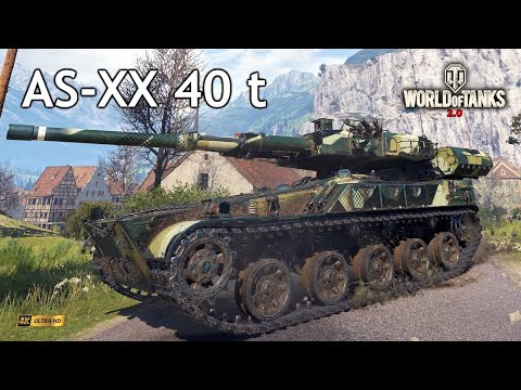AS-XX 40 t 11.6K DMG for his personal record - World of Tanks