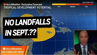 The Forecast Feed: No Landfalling Storms in September!