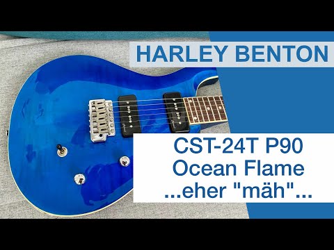 [Test] Harley Benton CST-24T P90 Ocean Flame - leider eher "Mäh"
