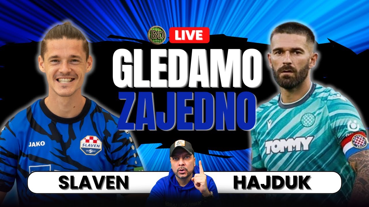 SLAVEN vs HAJDUK 0:1! HAJDUK RJEŠIO NAJTEŽE GOSTOVANJE!