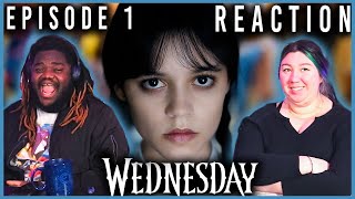 Wednesday is INSANE! - Wednesday Episode 1 REACTION!