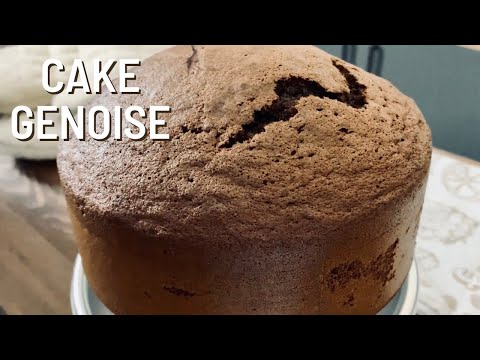 Cake Genoise (Easy Tutorial)