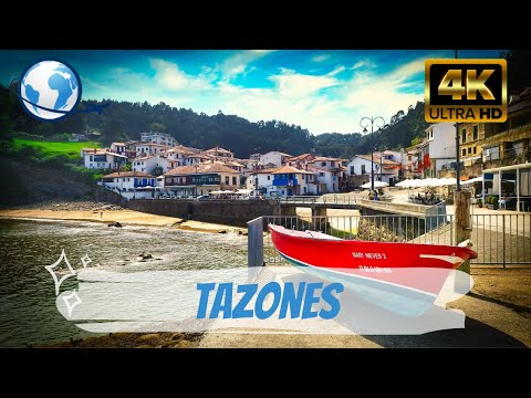 QUÉ VER en TAZONES, Asturias 4K - Uno de los pueblos más bonitos de España