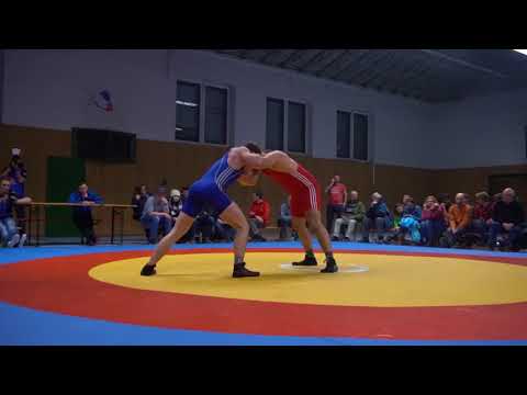 Johannes Batt (SVW) -  Franz Krammer (98kg Freistil)