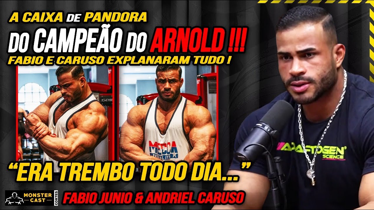 FABIO E CARUSO EXPLANARAM ! A CAIXA DE PANDORA DO CAMPEÃO DO ARNOLD !!! | FABIO JUNIO & CARUSO