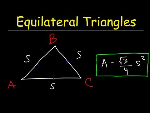 Area of an Equilateral Triangle Video