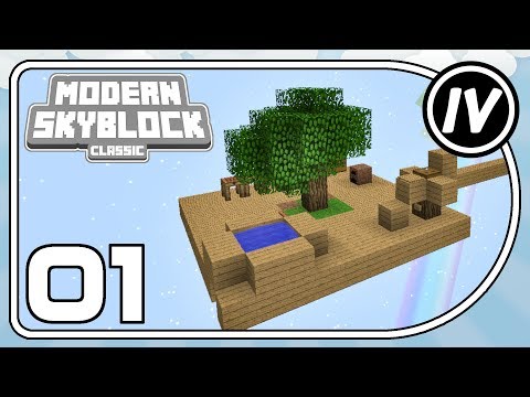 Modern Skyblock: Classic - Ep 1 - Intro to the Sky