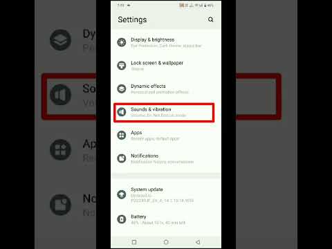 Vivo t2x 5g touch sound settings | how to enable touch sound on vivo t2x #shorts #youtubeshorts