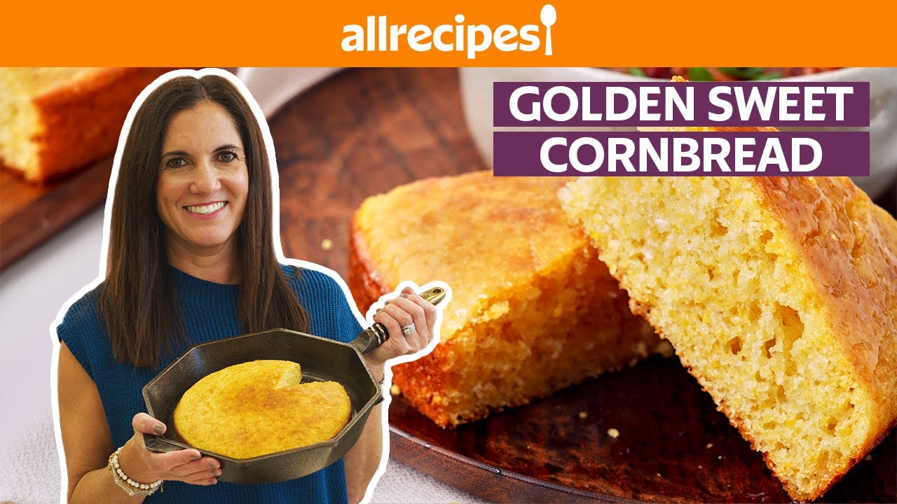How to Make Golden Sweet Cornbread | Get Cookin' | Allrecipes