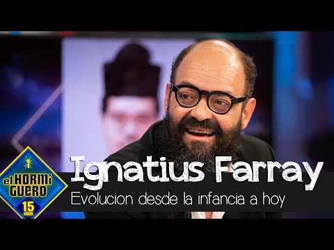 Ignatius Farray y sus fotos explican su evolución desde niño hasta ahora - El Hormiguero