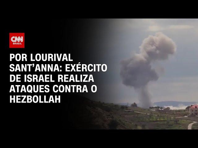 Análise: Exército de Israel realiza ataques contra o Hezbollah | CNN PRIME TIME