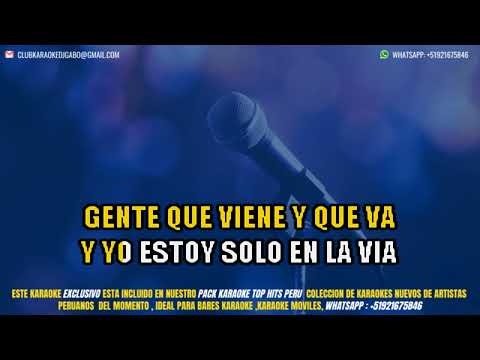 Zaperoko -  Fantasia herida KARAOKE En vivo + COROS