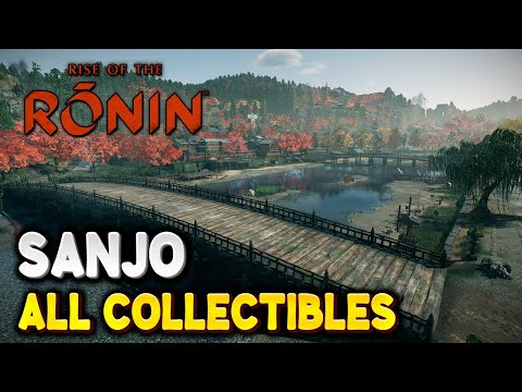 Rise of the Ronin SANJO All Collectible Locations (Chests, Shrines, Fugitives...)