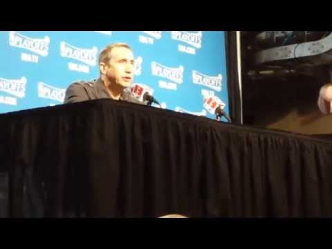 NBA Playoffs (Round 1): Cleveland Cavaliers coach David Blatt pre-game