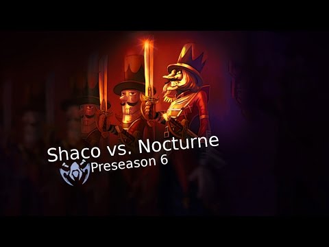 [LoL Season 6] - Shaco Illusion - Shaco vs. Nocturne - Diamond Smurf Gameplay - EUW | HD
