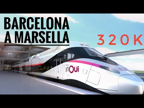 🚀 TREN INOUI ALTA VELOCIDAD, Te enseño como es viajar abordo (Barcelona🇪🇦 a Marsella🇫🇷)