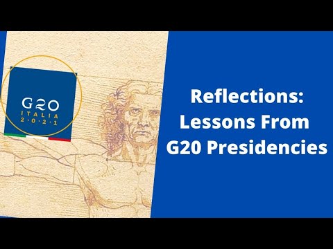 Reflections: Lessons from G20 presidencies