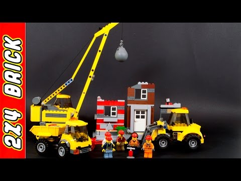 LEGO® City 60076 Le Chantier De Démolition - Lego - Achat & prix