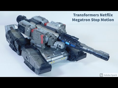 Transformers Netflix Megatron Stop Motion