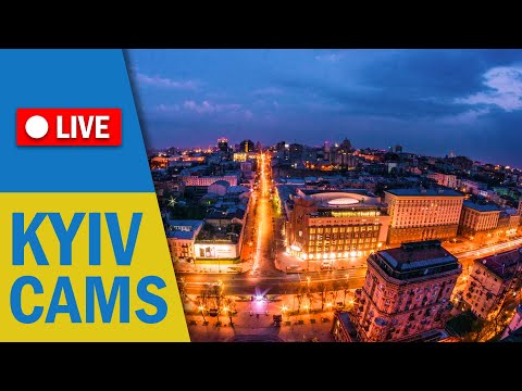 🔴 LIVE Victory Square Cam | Kyiv Ukraine | Ukraine War Stream Camera