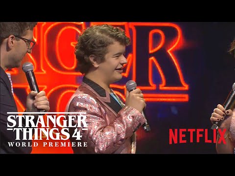 Gaten Matarazzo | Stranger Things 4 | World Premiere | Netflix