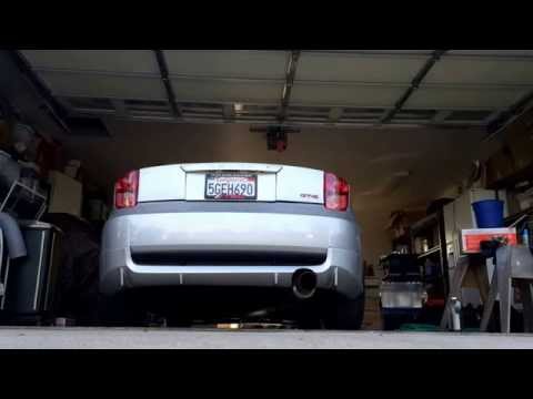 2004 Celica GTS skunk 2 custom axle back with resonator delete