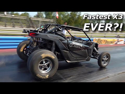 YouTube video about: Can am maverick x3 turbo rr top speed?