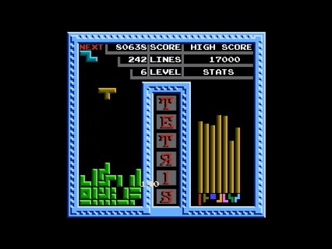 NES Game: Tetris (1988 Tengen)